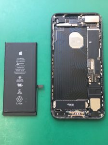iPhone7+　画面修理　バッテリー交換　宇都宮