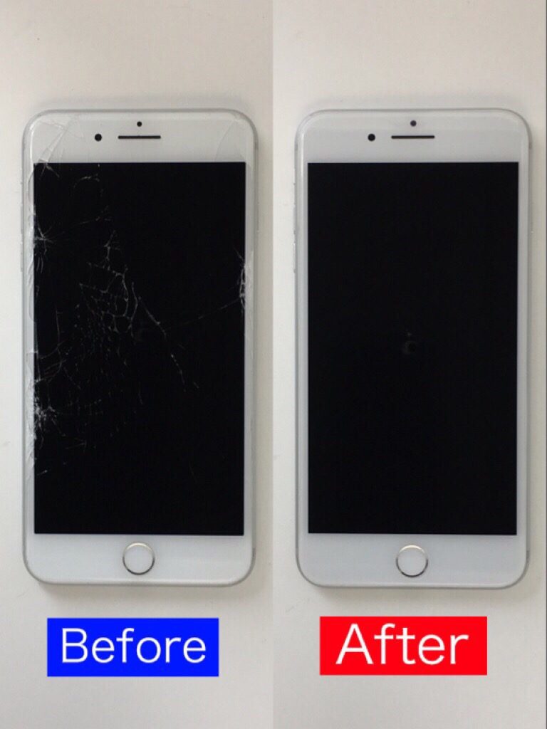 iPhone8Plus 修理 宇都宮