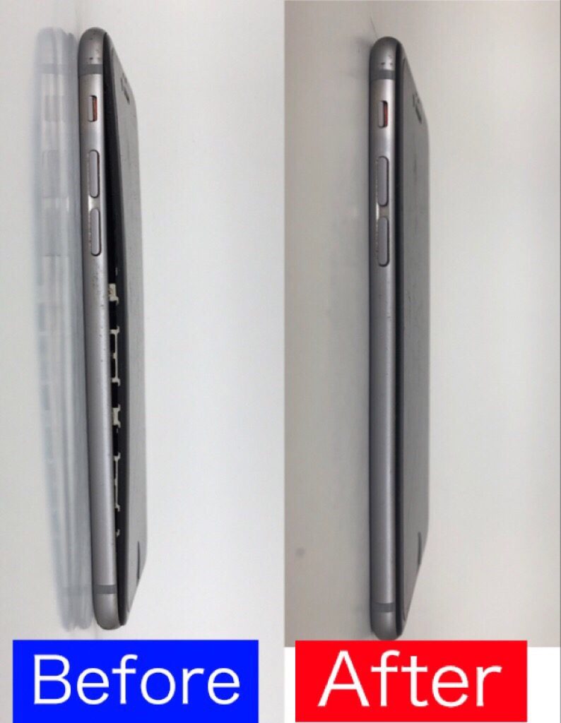iPhone6　膨張　修理