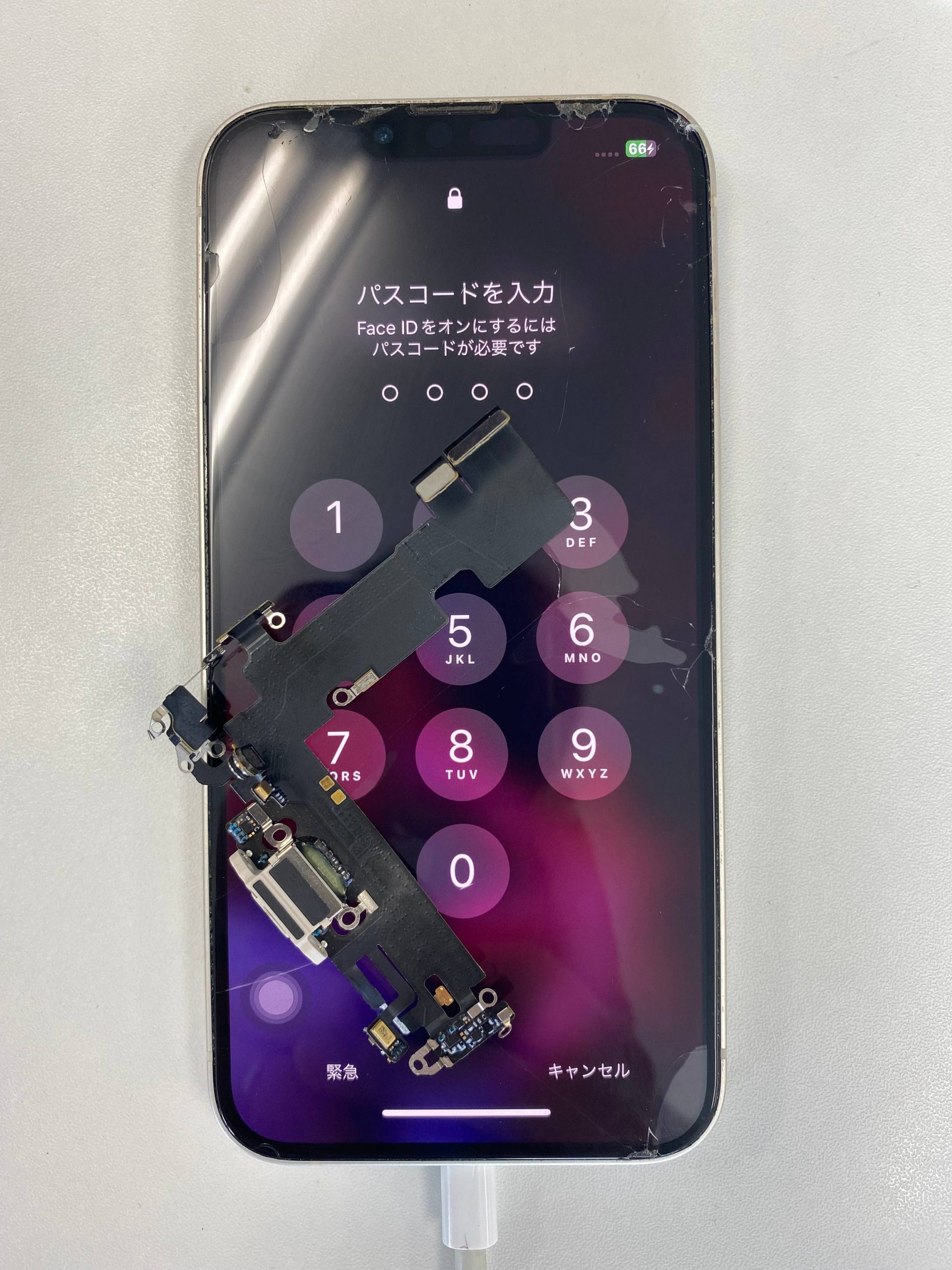 iPhone13 水濡れにて 充電不良 ドック交換で復活！ | スマホ修理